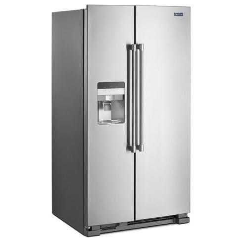 Maytag 25 Cu. Ft. 36" SidebySide Refrigerator with Exterior Ice and Water Dispenser Sheely's